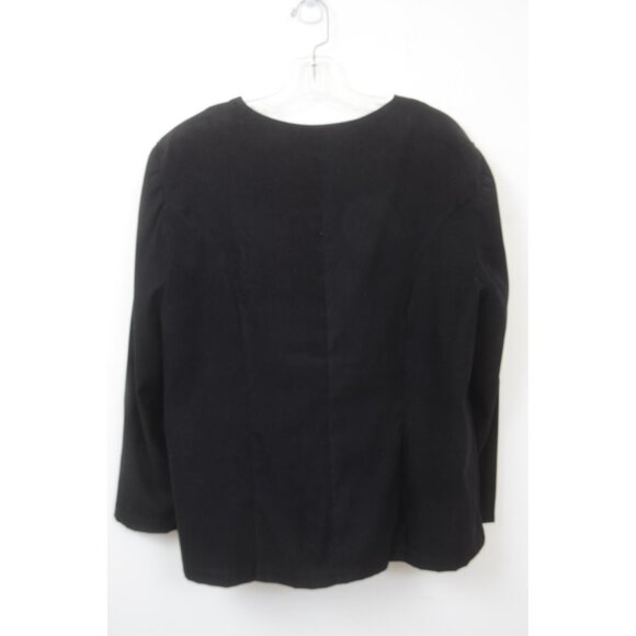 VTG Olivia Rose PLUS Size 18W Full Zip Blazer Jacket Business Casual Preppy - Picture 4 of 5